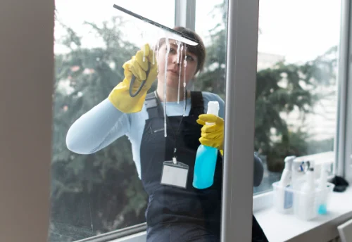 Nettoyage de vitres intérieures et extérieures à Pocé-les-Bois